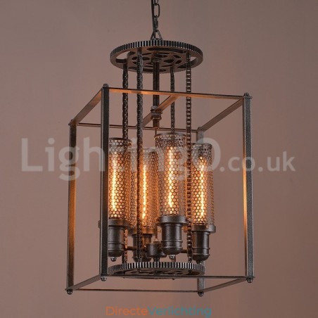 Retro Iron Gear Hanglamp Café Retro Iron Gear Hanglamp Café