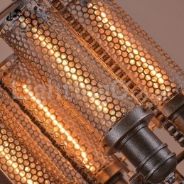 Retro Iron Gear Hanglamp Café