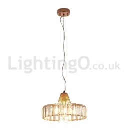Nordic enkelvoudige kristallen hanglamp