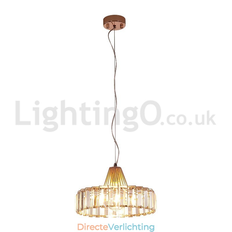 Nordic enkelvoudige kristallen hanglamp