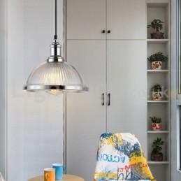 Industriële roestvrijstalen hanglamp met enkele kop in de winkel