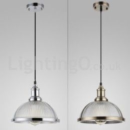 Industriële roestvrijstalen hanglamp met enkele kop in de winkel