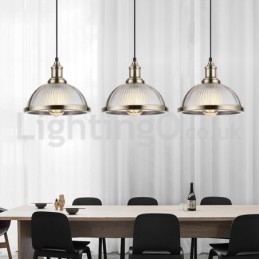 Industriële roestvrijstalen hanglamp met enkele kop in de winkel