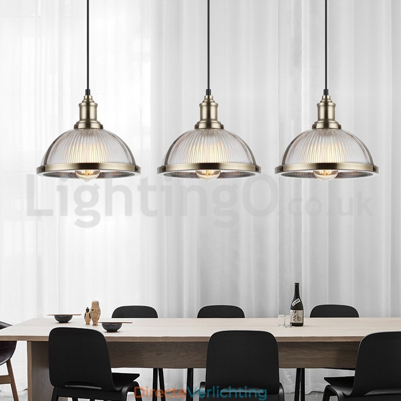 Industriële roestvrijstalen hanglamp met enkele kop in de winkel