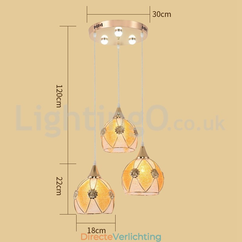 Goedkope 1 licht 3 lichten moderne hanglamp