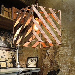 Retro ijzeren lamp moderne minimalistische industriële stijl kroonluchter