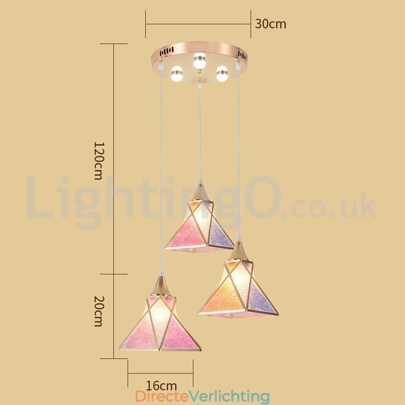 Goedkope 1 licht 3 lichten moderne hanglamp