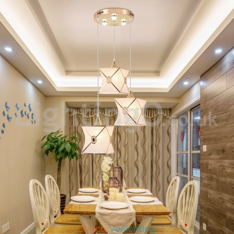 Moderne hanglamp met 1 licht en 3 lampen voor een lage prijs