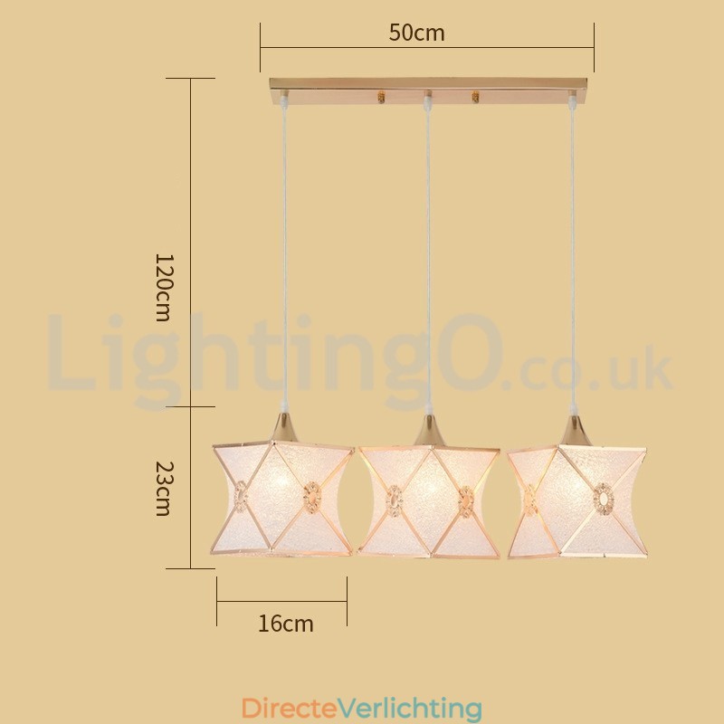 Moderne hanglamp met 1 licht en 3 lampen voor een lage prijs