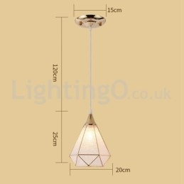 Moderne hanglamp met 1 licht en 3 lampen voor een lage prijs