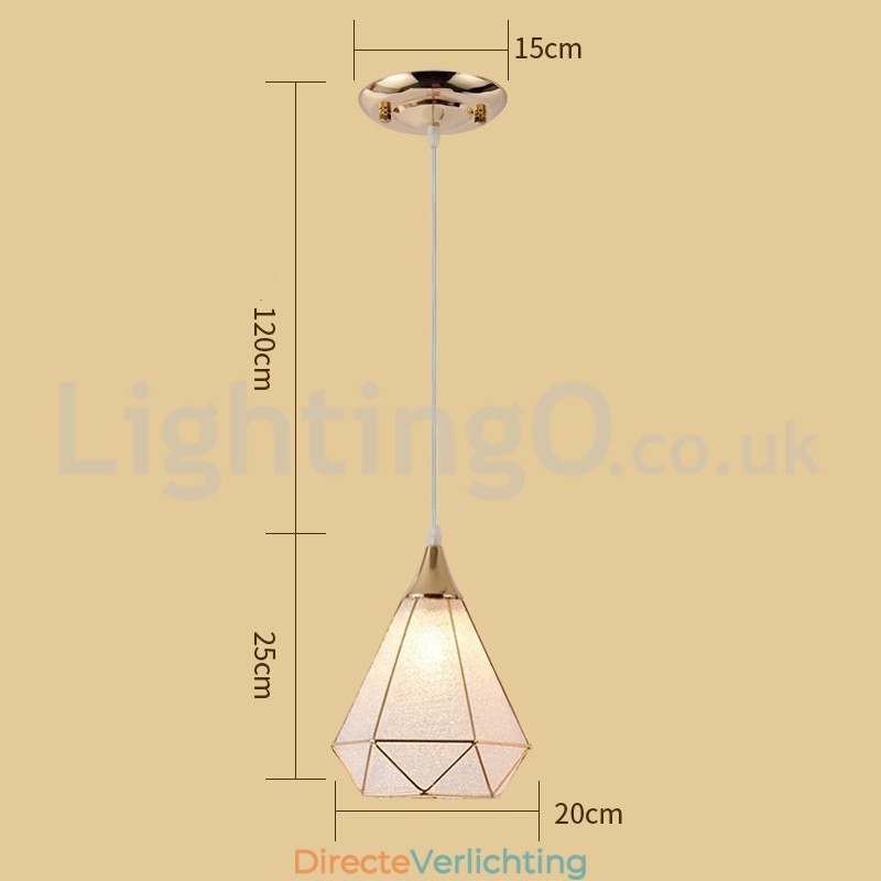 Moderne hanglamp met 1 licht en 3 lampen voor een lage prijs