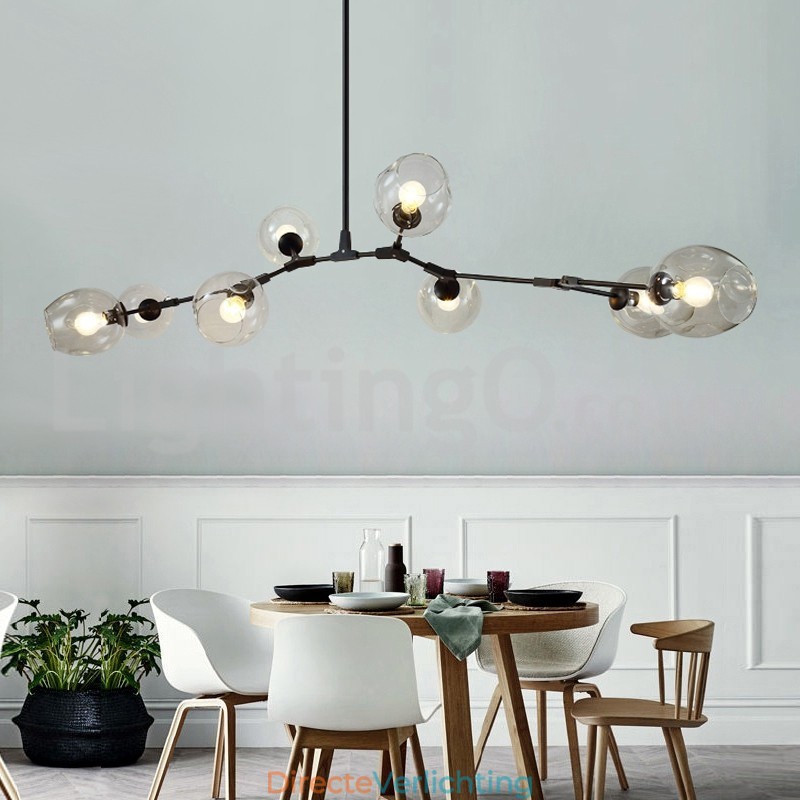 Nordic Modern Magic Bean Glazen Kroonluchter Moleculaire Kroonluchter