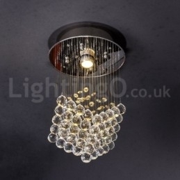 1 Licht Moderne K9 Kristal Plafond Hanglamp Binnen Kroonluchter Verlichting Lampen Armaturen