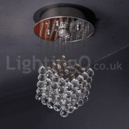 1 Licht Moderne K9 Kristal Plafond Hanglamp Binnen Kroonluchter Verlichting Lampen Armaturen