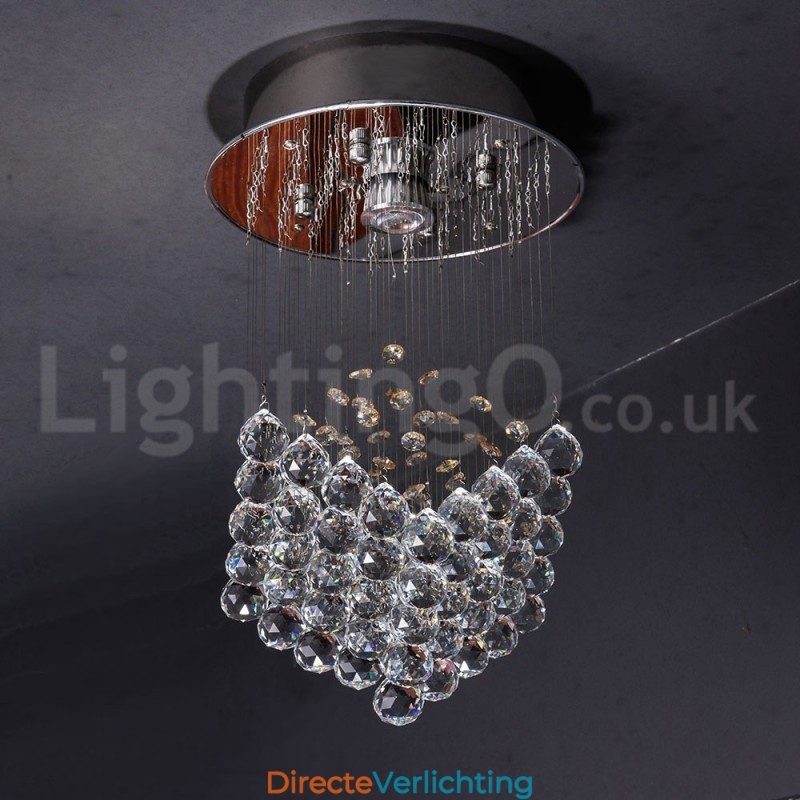 1 Licht Moderne K9 Kristal Plafond Hanglamp Binnen Kroonluchter Verlichting Lampen Armaturen
