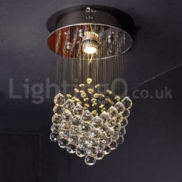 1 Licht Moderne K9 Kristal Plafond Hanglamp Binnen Kroonluchter Verlichting Lampen Armaturen