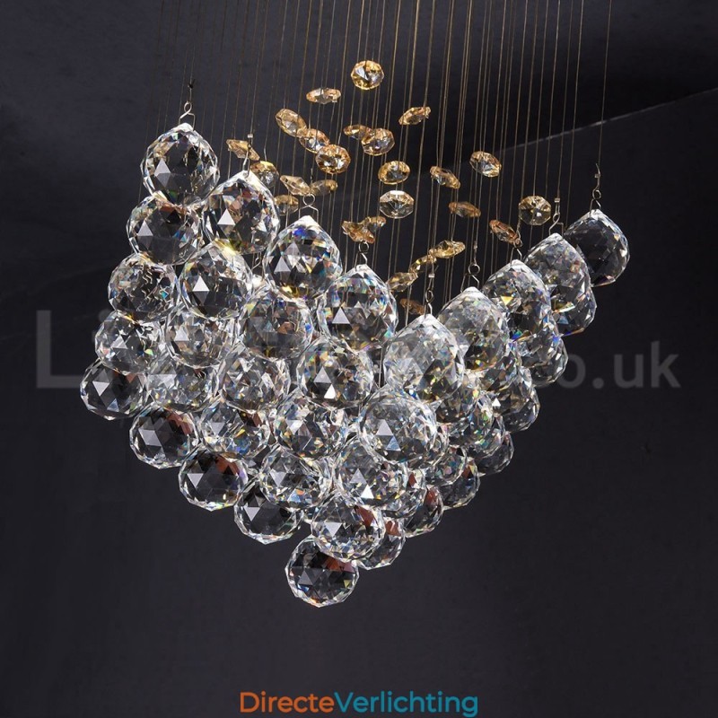 1 Licht Moderne K9 Kristal Plafond Hanglamp Binnen Kroonluchter Verlichting Lampen Armaturen