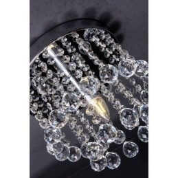 Moderne ronde kristallen kroonluchter veranda plafondlamp