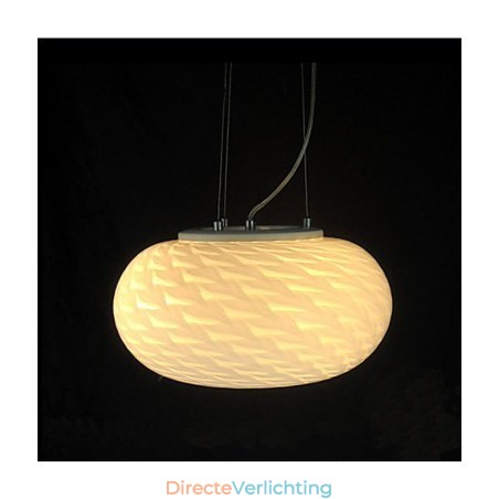 Moderne minimalistische gesneden melkwitte kroonluchterlamp Moderne minimalistische gesneden melkwitte kroonluchterlamp