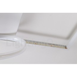Dimbare witte vierkante houten plafondlamp Ultradunne plafondlamp Kan ook als wandlamp worden gebruikt