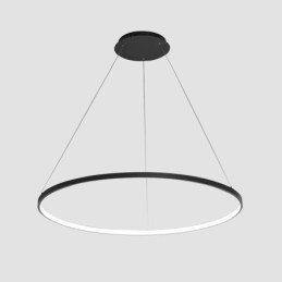 Dimbare 63W 100CM Diameter Hanglamp Modern Design Ring