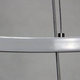 Dimbare 63W 100CM Diameter Hanglamp Modern Design Ring
