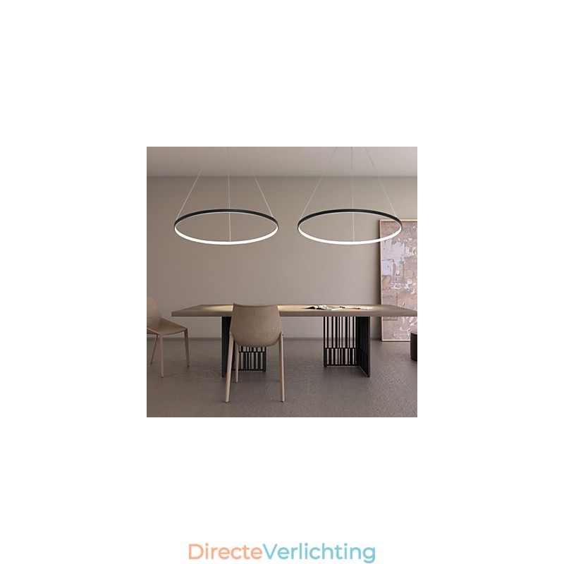 Dimbare 63W 100CM Diameter Hanglamp Modern Design Ring