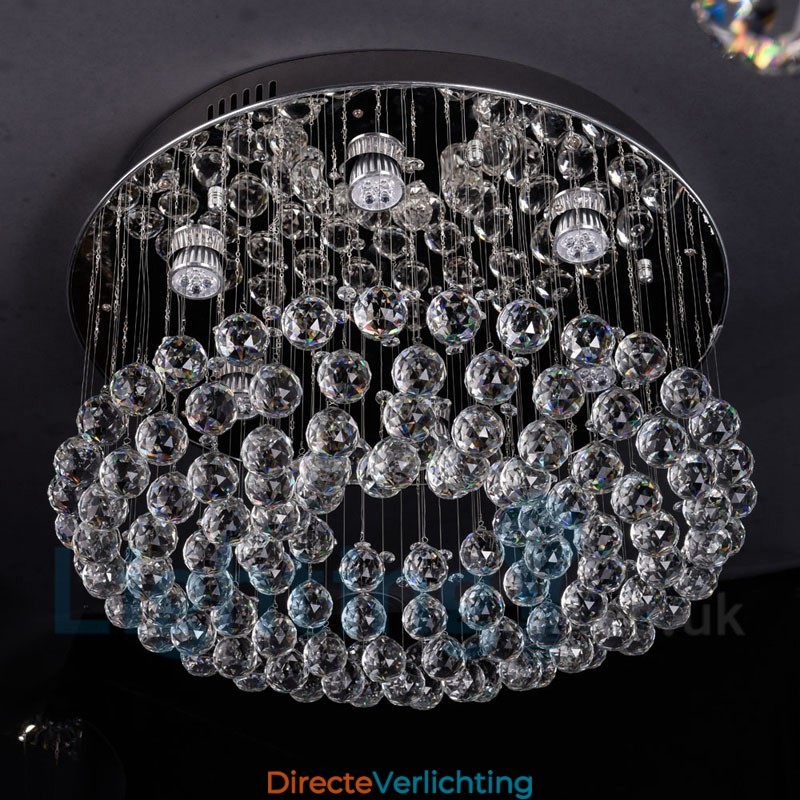 Moderne K9 Crystal ronde plafondlamp