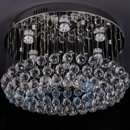 Moderne K9 Crystal ronde plafondlamp