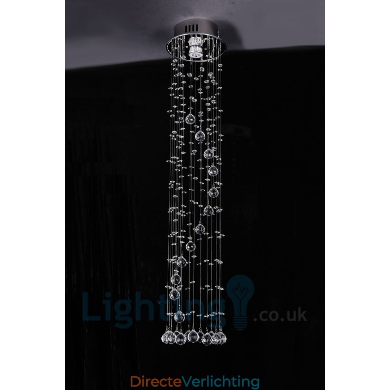 1 Lichts Goedkope Moderne K9 Kristal Ronde Plafondlamp