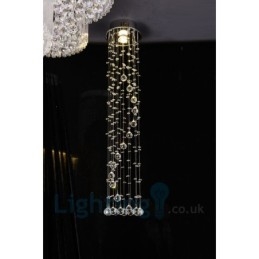 1 Lichts Goedkope Moderne K9 Kristal Ronde Plafondlamp