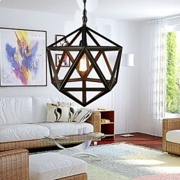 Rustieke Lodge Vintage Metalen Kroonluchter