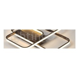 Moderne eigentijdse aluminium schilderij plafondlamp inbouwlamp met afstandsbediening dimmer kan ook worden gebruikt als wandlamp