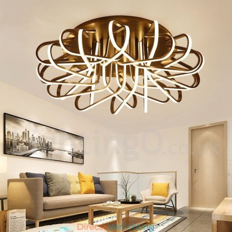 Vogelnest Dimbare Moderne Hedendaagse Aluminium Plafondlamp Kan Ook Als Wandlamp Worden Gebruikt Vogelnest Dimbare Moderne Hedendaagse Aluminium Plafondlamp Kan Ook Als Wandlamp Worden Gebruikt
