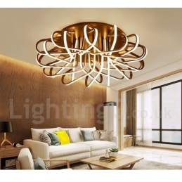 Vogelnest Dimbare Moderne Hedendaagse Aluminium Plafondlamp Kan Ook Als Wandlamp Worden Gebruikt
