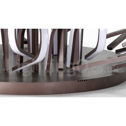 Vogelnest Dimbare Moderne Hedendaagse Aluminium Plafondlamp Kan Ook Als Wandlamp Worden Gebruikt