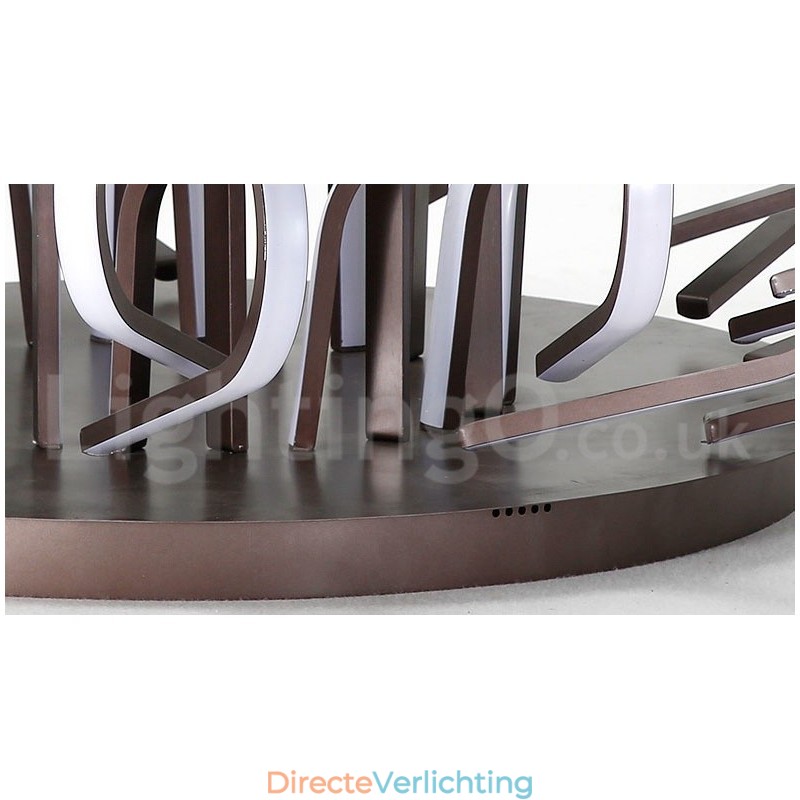 Vogelnest Dimbare Moderne Hedendaagse Aluminium Plafondlamp Kan Ook Als Wandlamp Worden Gebruikt