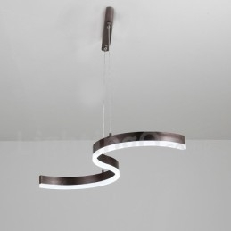 Dimbare lineaire hanglamp met afstandsbediening, modern design