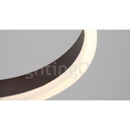 Dimbare lineaire hanglamp met afstandsbediening, modern design