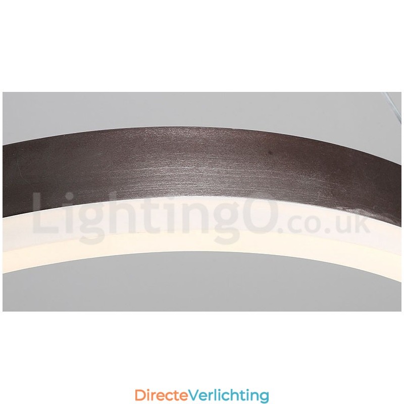 Dimbare lineaire hanglamp met afstandsbediening, modern design