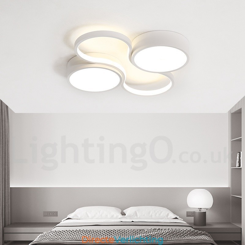 Dimbare moderne eigentijdse aluminium plafondlamp, inbouwlamp voor woonkamer/slaapkamer, kan ook als wandlamp worden gebruikt