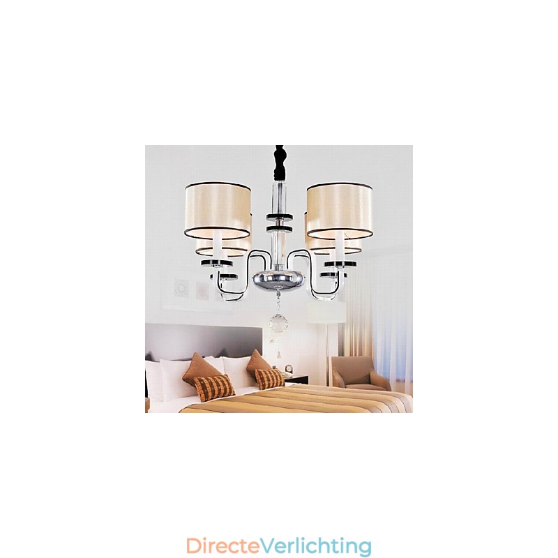 Moderne minimalistische kroonluchterverlichting Doekkunst Kristallen kroonluchter