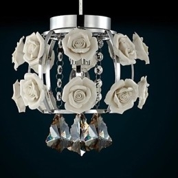 Kroonluchter Kristal Modern Hedendaags Lantaarn Metaal 1 Licht