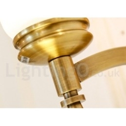 Puur messing luxe rustieke retro vintage messing stenen hanger kaars kroonluchter met glazen kappen