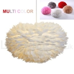 Multi Colours Feather Kroonluchter Moderne Hedendaagse Hanglamp