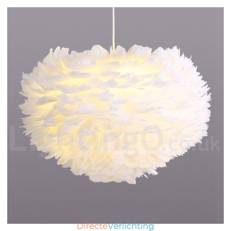 Multi Colours Feather Kroonluchter Moderne Hedendaagse Hanglamp