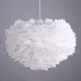 Multi Colours Feather Kroonluchter Moderne Hedendaagse Hanglamp