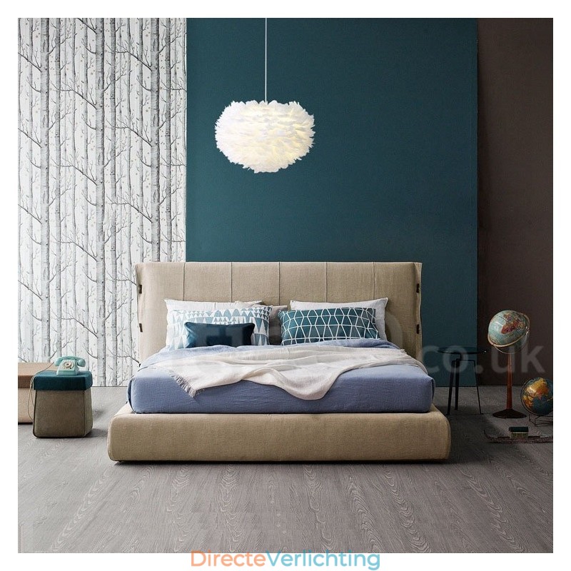 Multi Colours Feather Kroonluchter Moderne Hedendaagse Hanglamp