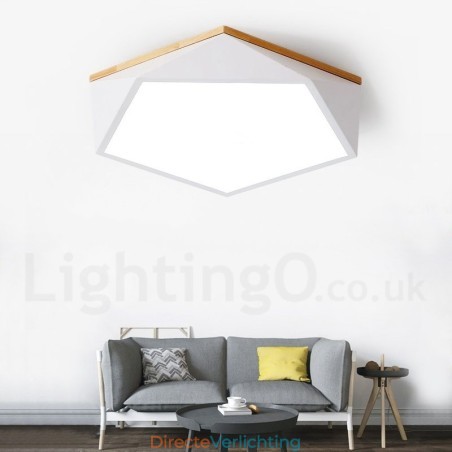 Dimbare Macaron Multi Colours Houten Plafondlamp met Acryl Kap Plafondlamp Scandinavische Stijl Dimbare Macaron Multi Colours Houten Plafondlamp met Acryl Kap Plafondlamp Scandinavische Stijl