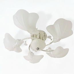 Glazen plafondlamp Plafondlamp